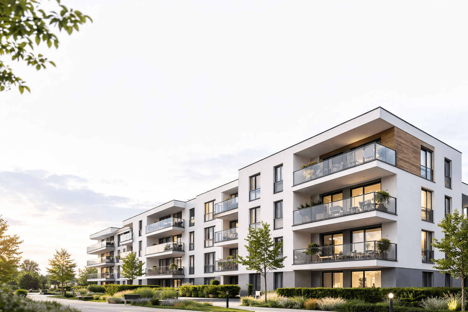 Nowoczesna nieruchomość mieszkaniowa